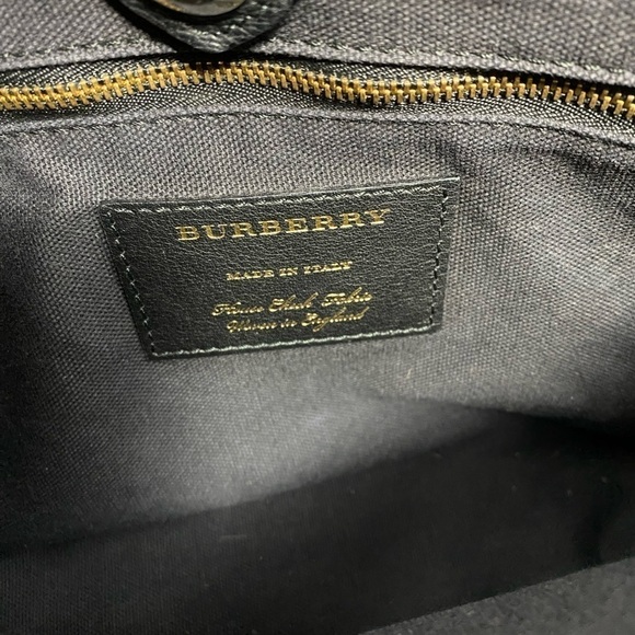 Burberry Medium Banner Bag Black - Picture 12 of 16